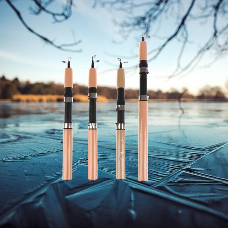 Fishing Rod Ice - Ultralight Winter Ice Fishing Rod Portable