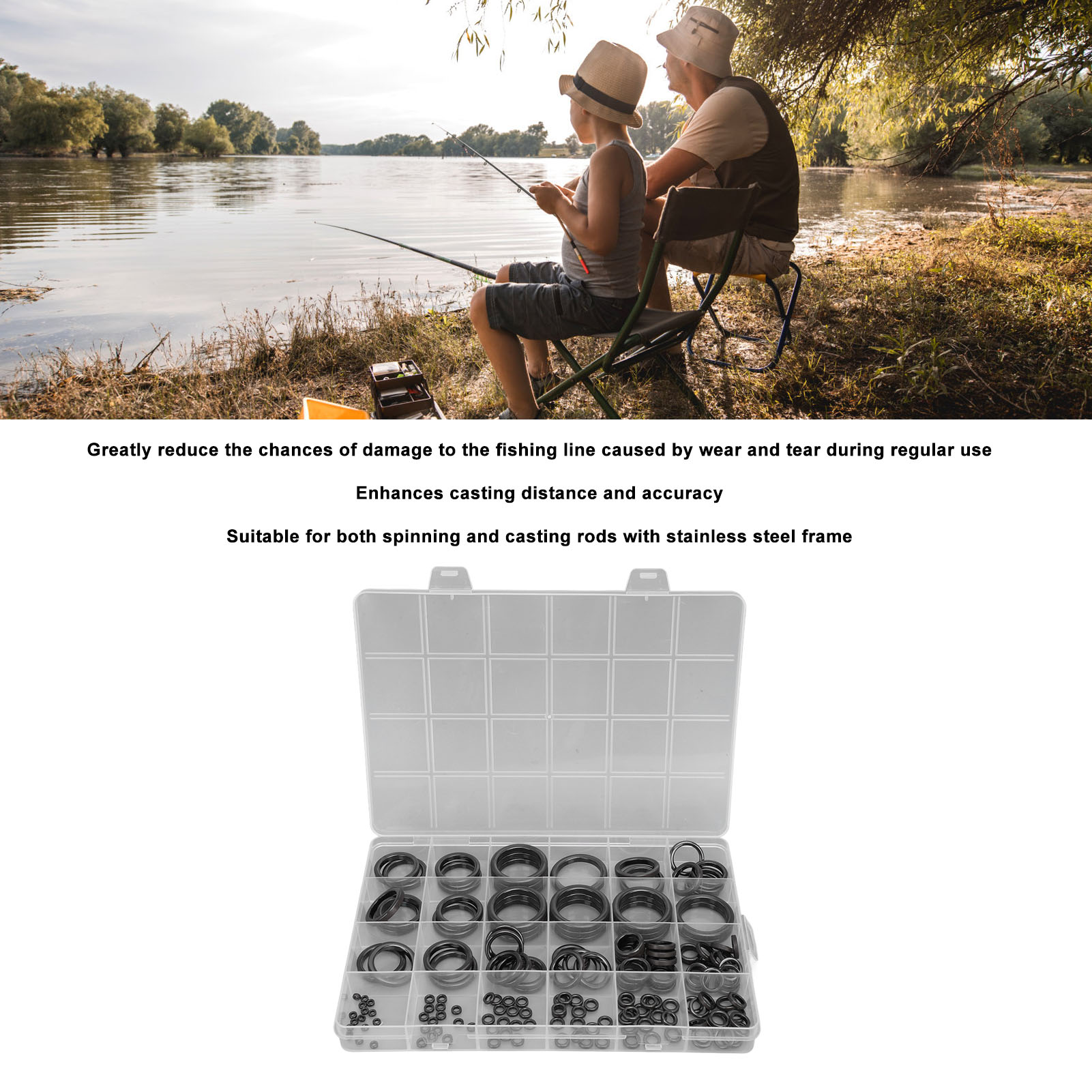 Fishing Rod Guide Repair Kit F - Fishing Rod Guide Replacement review and price
