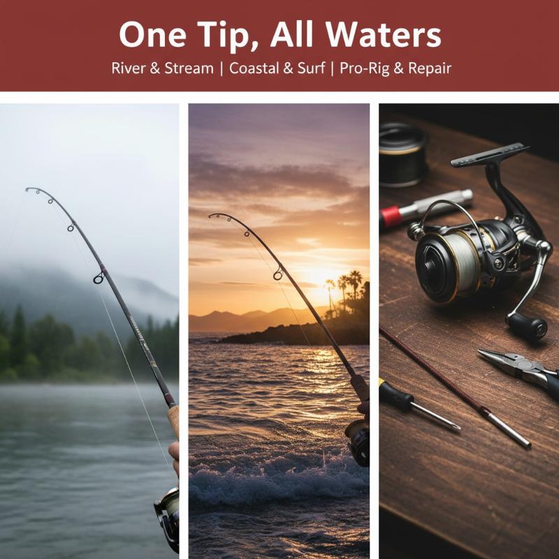 Fishing Rod Tip Line Rotatable - Fishing Rod Travel review and price
