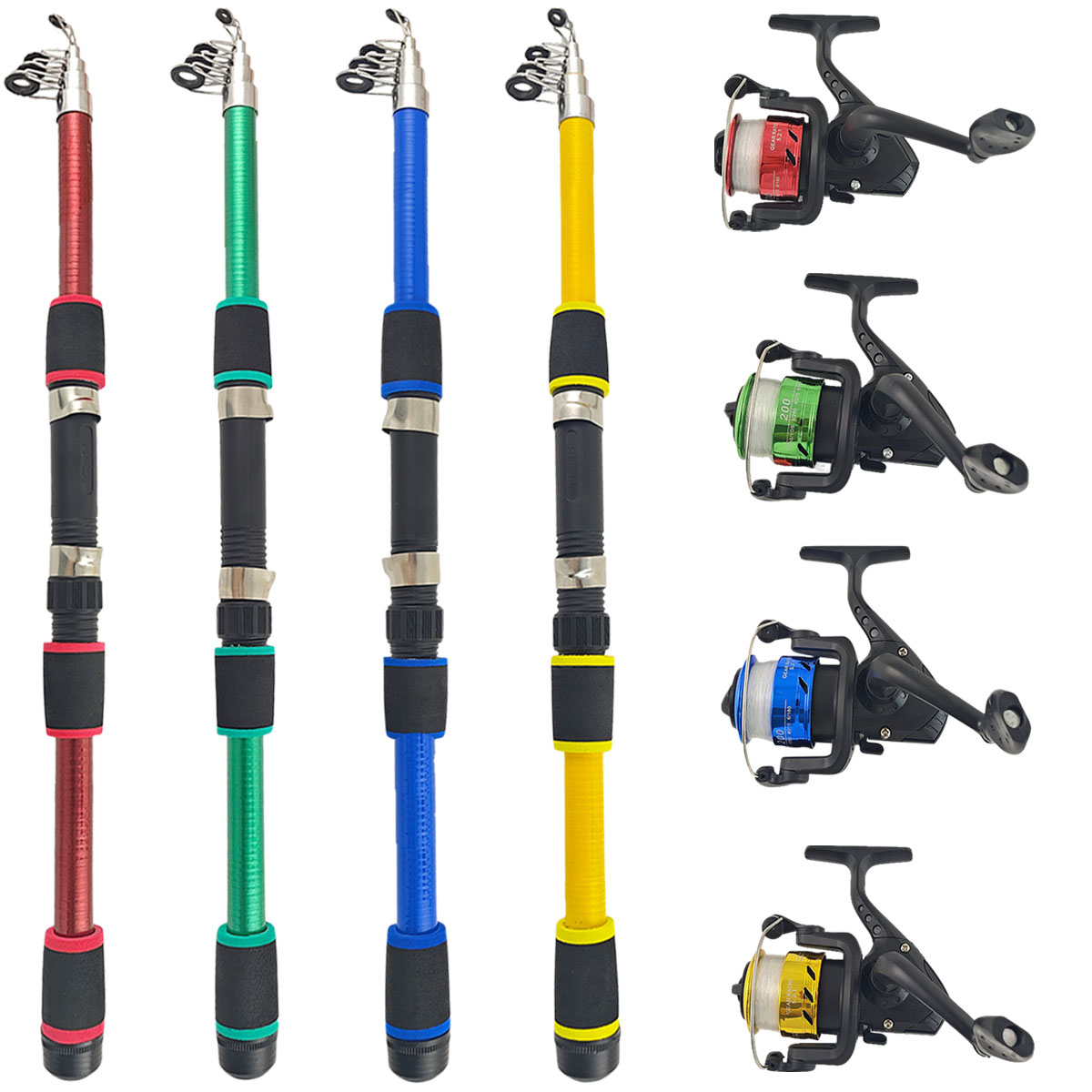 Mini Telescopic Sea Fishing Ro - Fishing Rod Spinning review and price