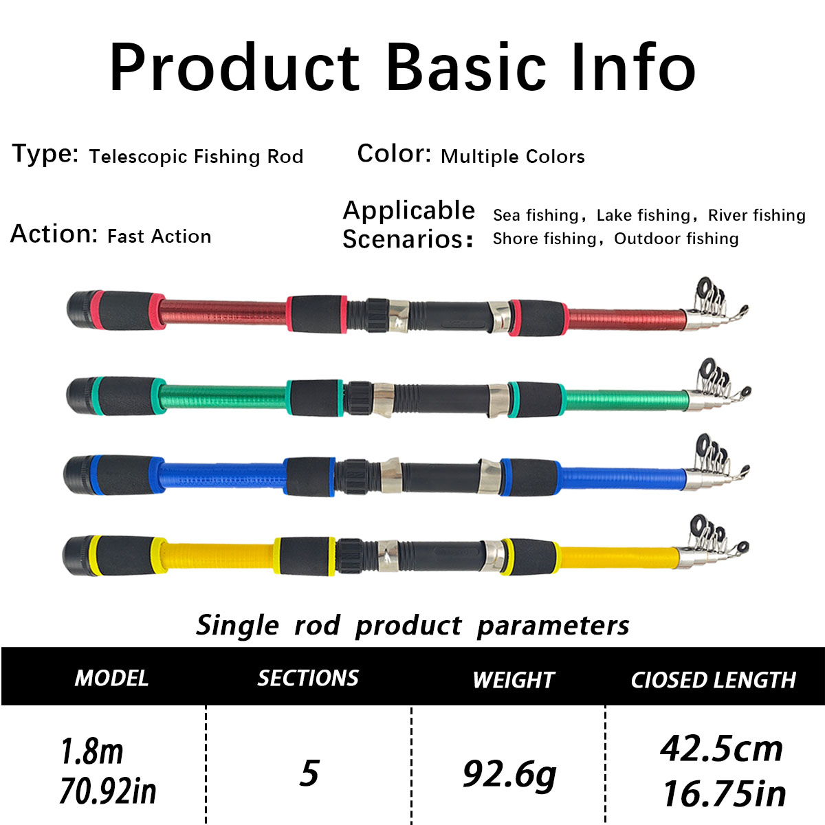 Mini Telescopic Sea Fishing Ro - Fishing Rod Spinning review and price