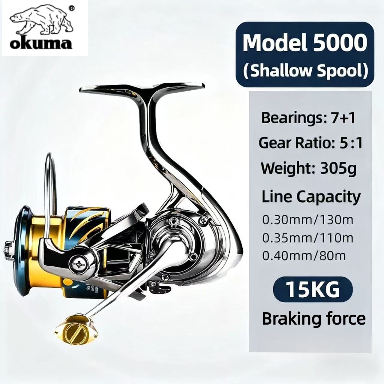 Okuma Fishing Tackle Spinning  - Abu Garcia Reel Max review and price