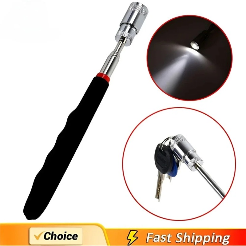 Telescopic Magnetic Pen with L - Fishing Rod Travel review and price