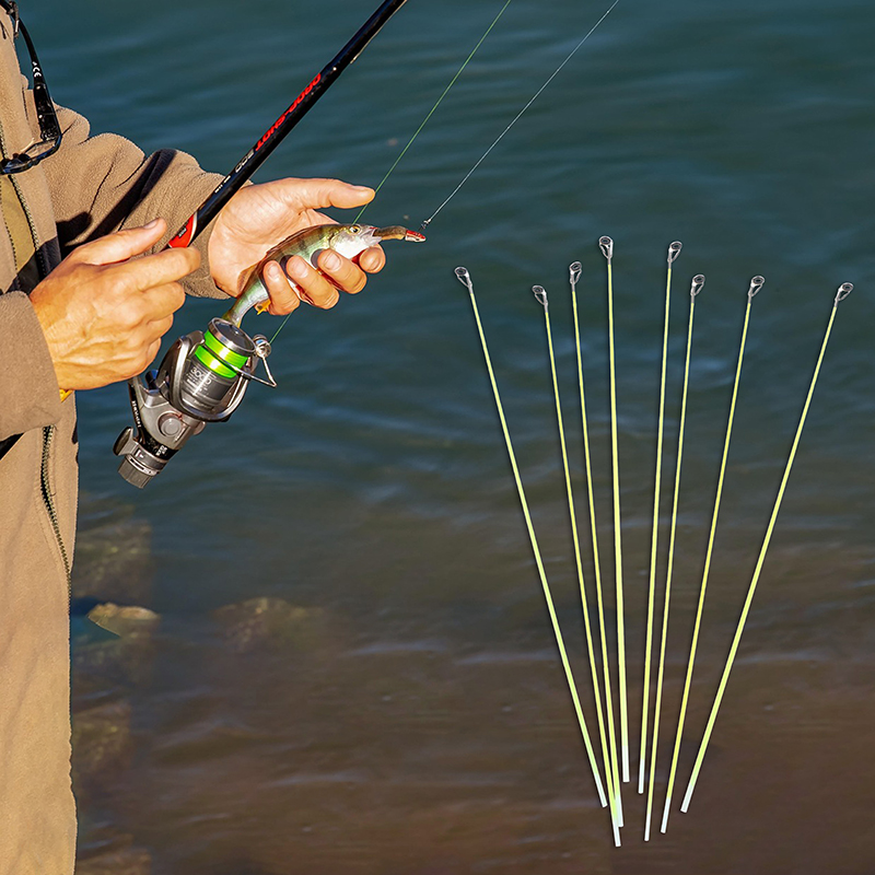 5Pcs 42CM Boat/Raft Rod Tip Sp - Fishing Rod Building Kit review and price