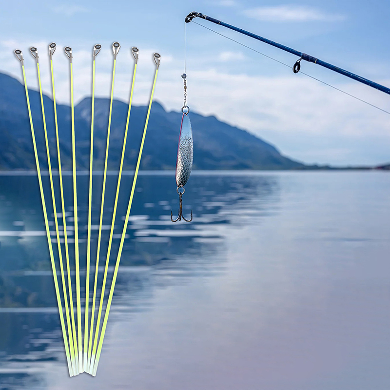 5Pcs 42CM Boat/Raft Rod Tip Sp - Fishing Rod Building Kit review and price
