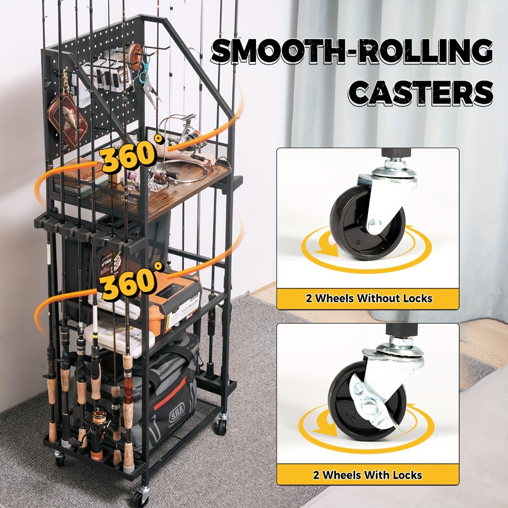 Fishing Rod Holders for Garage - Fishing Rod Case review and price