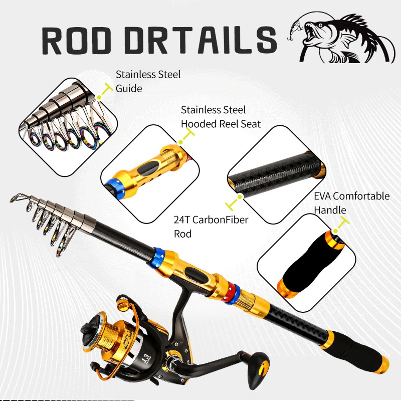 Portable Carbon Fiber Telescop - Fishing Rod Carbon Fiber review and price