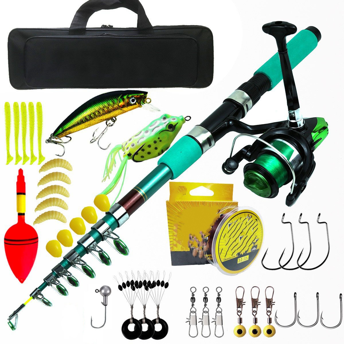 Portable Ultralight Carp Teles - Fishing Rod Spinning review and price