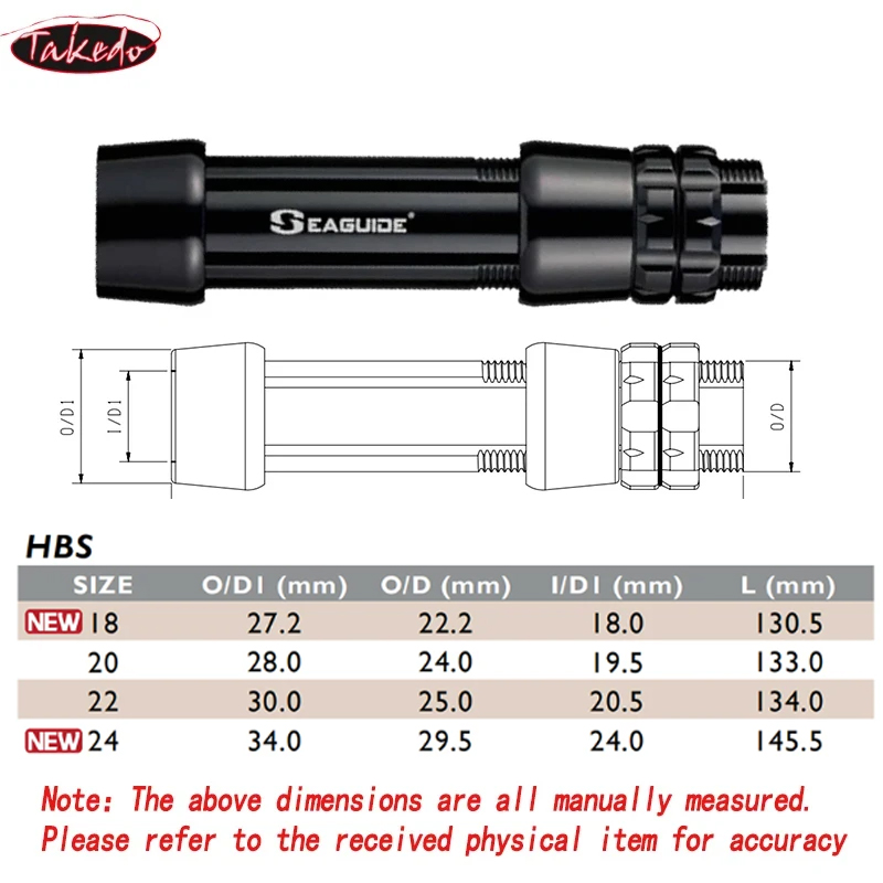 TAKEDO 18# 20# 22# 24# HBS Hea - Fishing Rod Spinning review and price